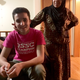 Ramez with his mother, Sawsen, who is about to embarrass him with a kiss on the cheek.